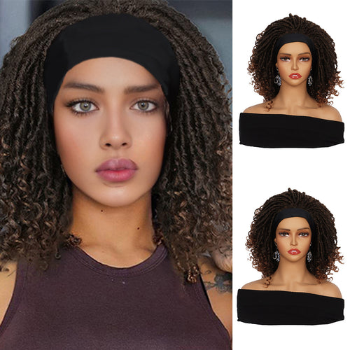Curly Synthetic Wigs Black Women's Weave Wigs